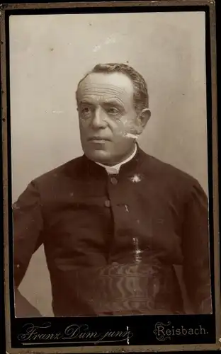 CdV Reisbach, Portrait von einem Geistlichen