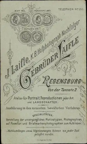 CdV Regensburg, Portrait von einem Geistlichen