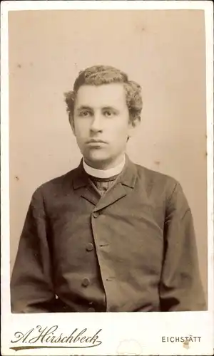 CdV Eichstätt, Portrait von einem Geistlichen