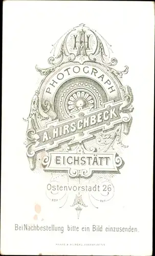 CdV Eichstätt, Portrait von einem Geistlichen