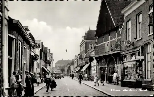 Ak Rijssen Overijssel Niederlande, Wierdense Straat