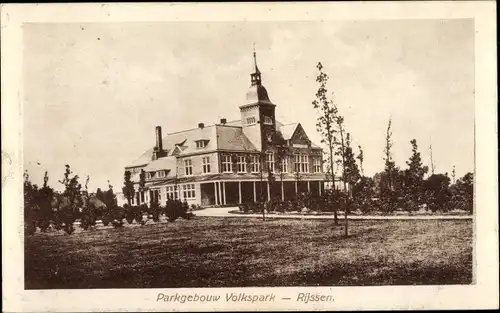 Ak Rijssen Overijssel Niederlande, Parkgebouw Volkspark