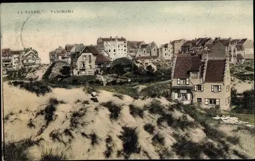 Ak La Panne De Panne Westflandern, Panorama