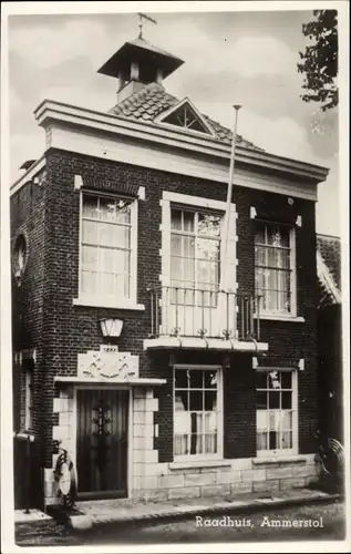 Ak Ammerstol Südholland, Raadhuis