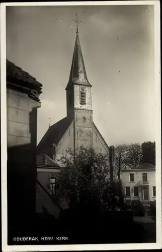 Ak Gouderak Südholland, Herv. Kerk