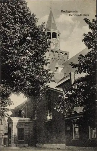 Ak Bodegraven Südholland, Hervormde Kerk