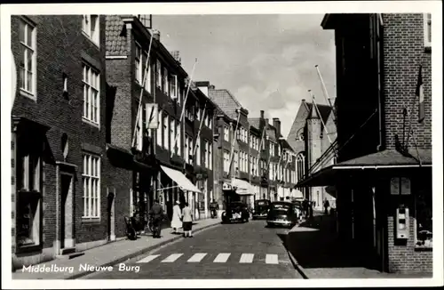 Ak Middelburg Zeeland Niederlande, Nieuwe Burg