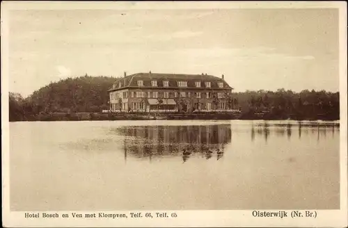 Ak Oisterwijk Nordbrabant Niederlande, Hotel Bosch en Ven met Klompven