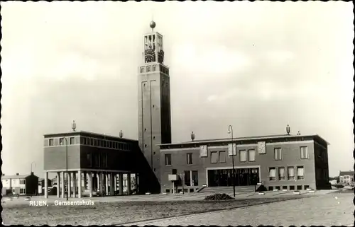 Ak Gilze en Rijen Nordbrabant, Gemeentehuis