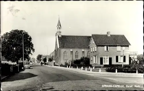 Ak Sprang Capelle Nordbrabant Niederlande, Geref. Kerk