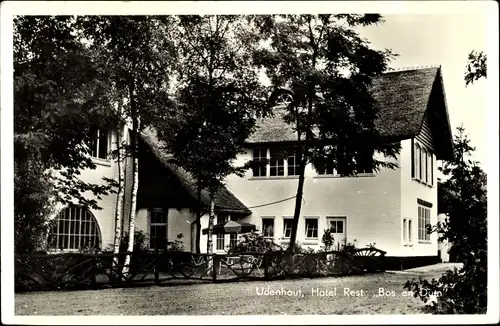 Ak Udenhout Nordbrabant, Hotel Rest. Bos en Duin