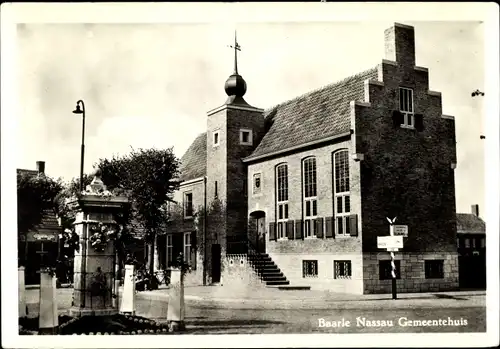Ak Baarle Nassau Nordbrabant, Gemeentehuis