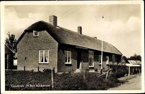 Ak Genderen Nordbrabant Niederlande, Kerkstraat