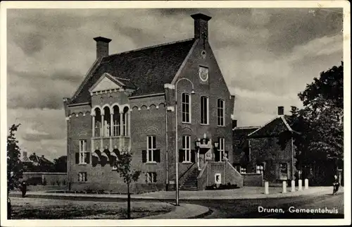 Ak Drunen Nordbrabant, Gemeentehuis