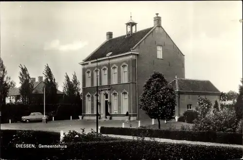 Ak Diessen Nordbrabant Niederlande, Gemeentehuis