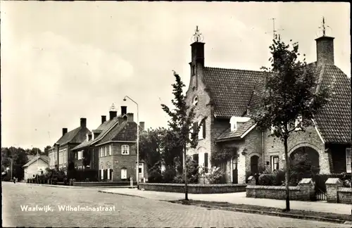 Ak Waalwijk Nordbrabant Niederlande, Wilhelminastraat