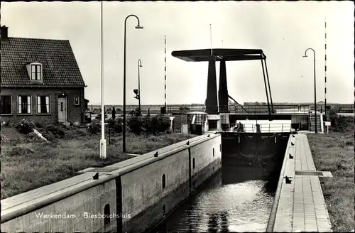 Ak Werkendam Nordbrabant, Biesboschsluis