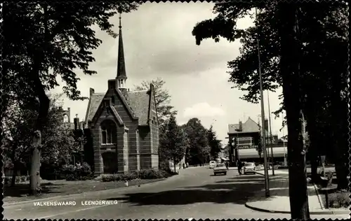 Ak Valkenswaard Nordbrabant, Leenderweg