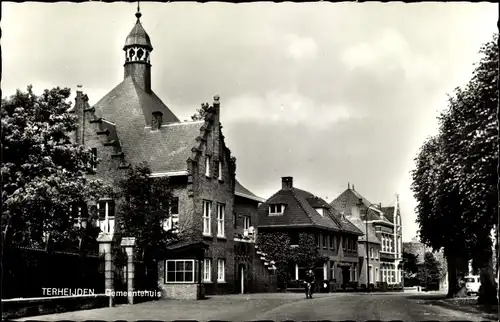 Ak Terheijden Nordbrabant, Gemeentehuis