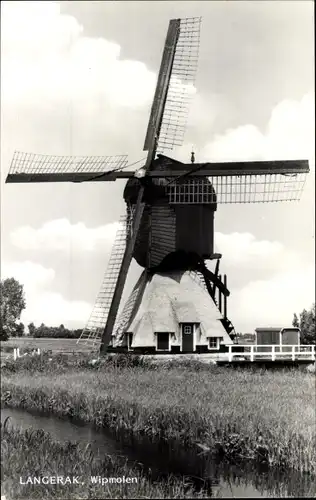 Ak Langerak Südholland, Wipmolen