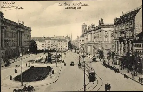 Ak Berlin Mitte, Schlossplatz