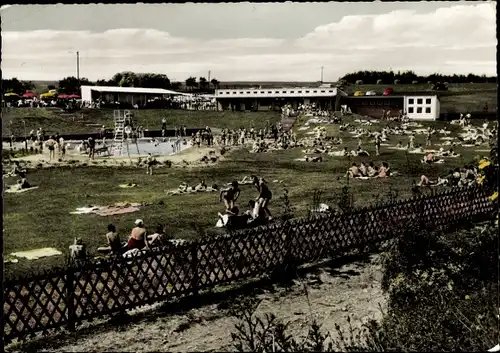 Ak Eiterfeld Hessen, Schwimmbad