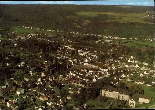 Ak Eitorf an der Sieg, Panorama, Fliegeraufnahme
