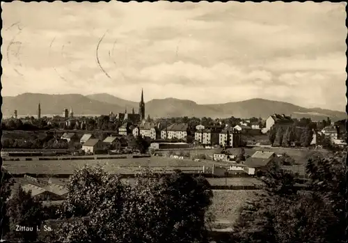 Ak Zittau in Sachsen, Panorama