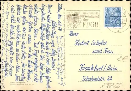 Ak Zittau in Sachsen, Panorama