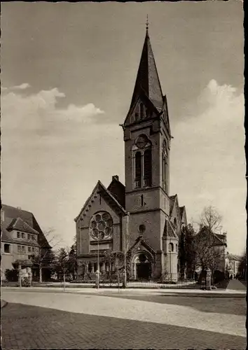 Ak Troisdorf in Nordrhein Westfalen, Evangelische Kirche