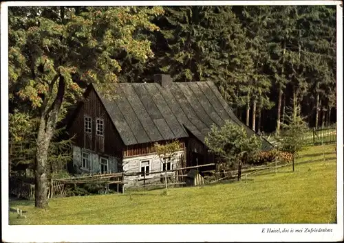 Ak Winselburg Klingenthal Sachsen, Waldhaus