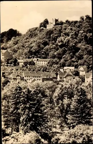 Ak Bad Kösen Naumburg an der Saale, Blick vom Gradierwerk
