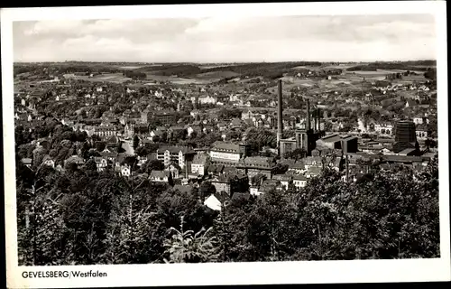 Ak Gevelsberg im Ruhrgebiet, Panorama