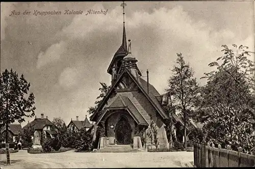 Ak Essen im Ruhrgebiet, Kruppsche Kolonie Altenhof