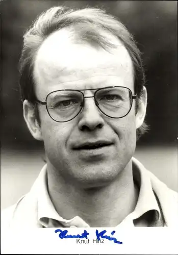 Ak Schauspieler Knut Hinz, Portrait, Autogramm