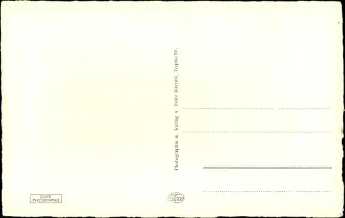 Ak Triptis in Thüringen, Markt, Rathaus