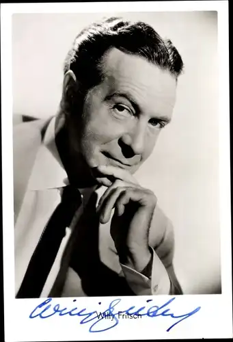 Ak Schauspieler Willy Fritsch, Portrait, Autogramm
