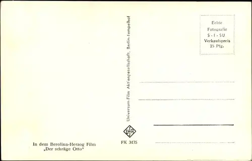 Ak Schauspieler Willy Fritsch, Portrait, Autogramm