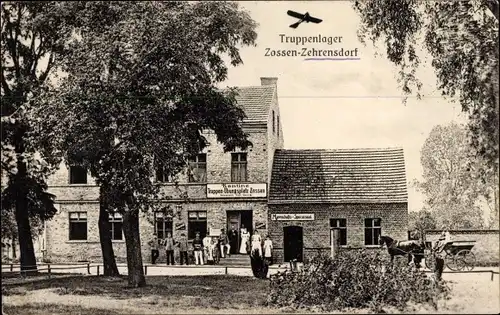 Ak Zehrensdorf Zossen im Kreis Teltow Fläming, Truppenlager