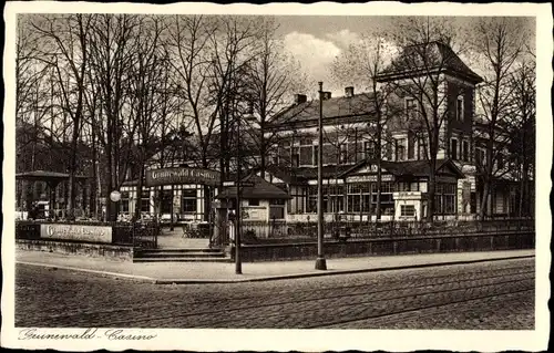 Ak Berlin Wilmersdorf Grunewald, Grunewald Casino, Hubertusbaderstr. 7-9