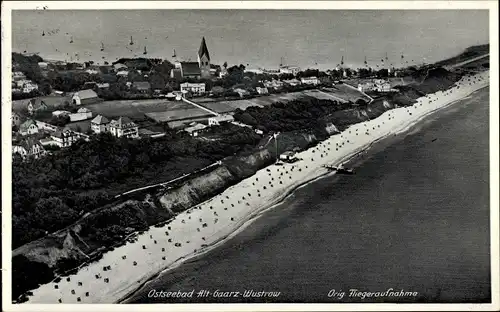 Ak Ostseebad Alt Gaarz Rerik, Fliegeraufnahme