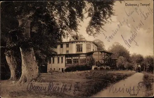 Ak Bad Doberan in Mecklenburg, Tempel