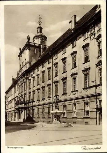 Ak Wrocław Breslau Schlesien, Universität