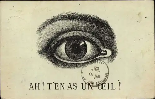 Ak Ah, t'en as un oeil, Auge