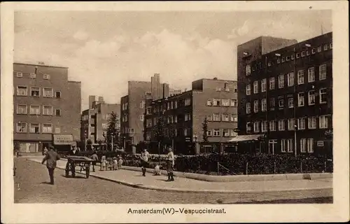 Ak Amsterdam Nordholland Niederlande, Vespuccistraat