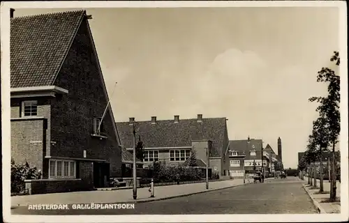 Ak Amsterdam Nordholland Niederlande, Galileiplantsoen