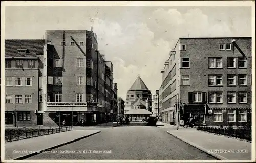 Ak Amsterdam Nordholland Niederlande, Sumatraplantsoen in de Tidorestraat