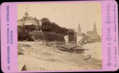 CdV Dresden Zentrum Altstadt, Königliches Belvedere und Brühl'sche Terrasse