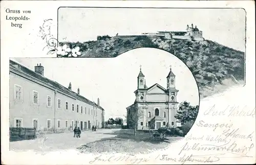 Ak Wien 19 Döbling Kahlenberg, Kirche am Leopoldsberg