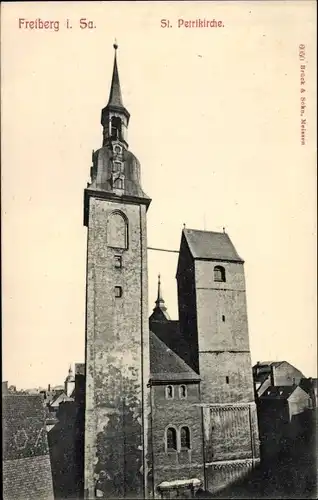 Ak Freiberg in Sachsen, St. Petrikirche